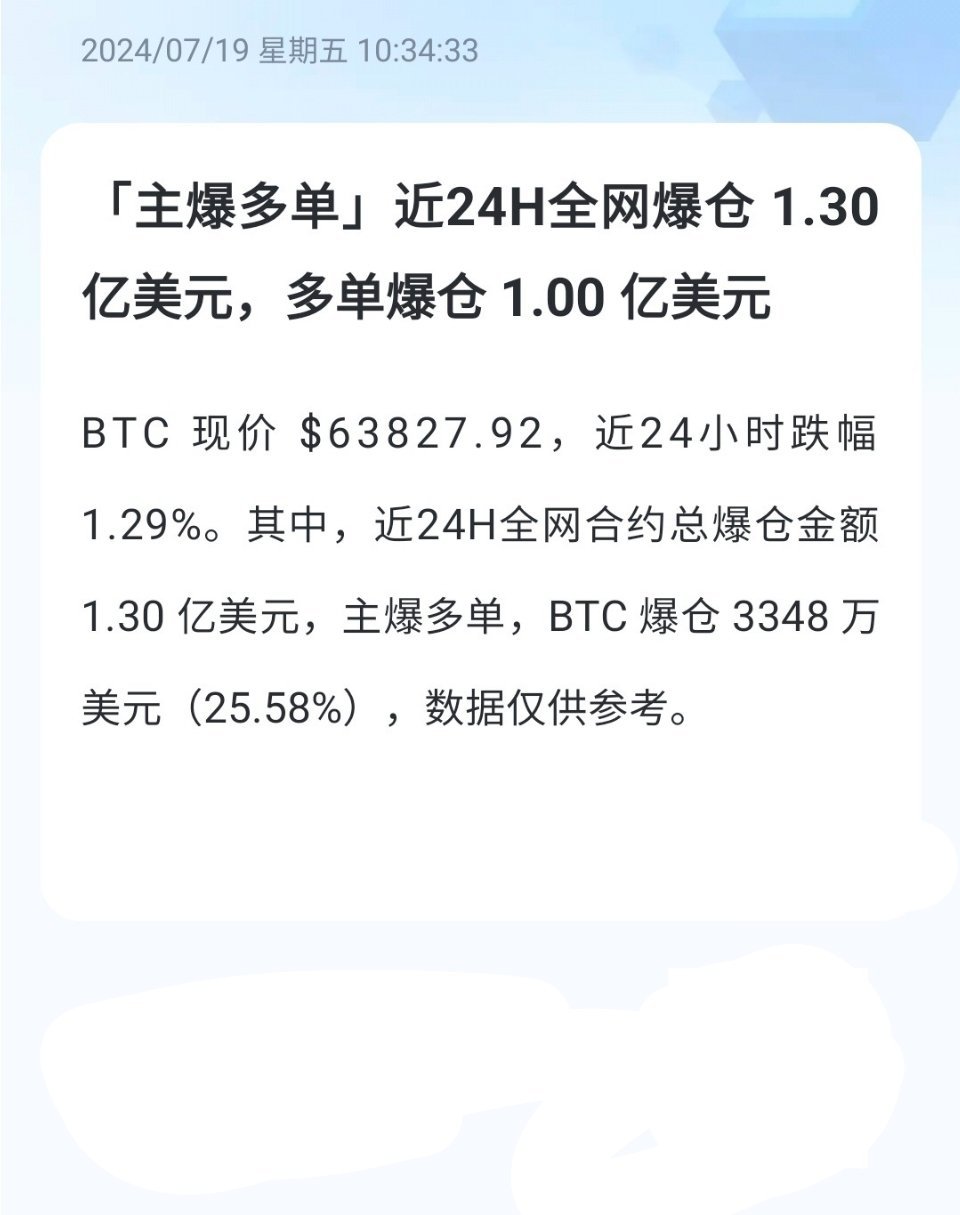 全网爆仓背后的故事与启示，过去24小时深度解析主爆多单影响